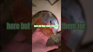 Whoa awesome Leather Sheath for Fixed Blades from Redeemed Creations #leathercraft #edc