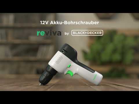 BLACK+DECKER® Deutschland | reviva™ 12V Akku-Bohrschrauber (REVDD12C)