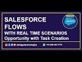 Flows-Opportunity with Task Creation in Flow Builder-Real Time Scenario