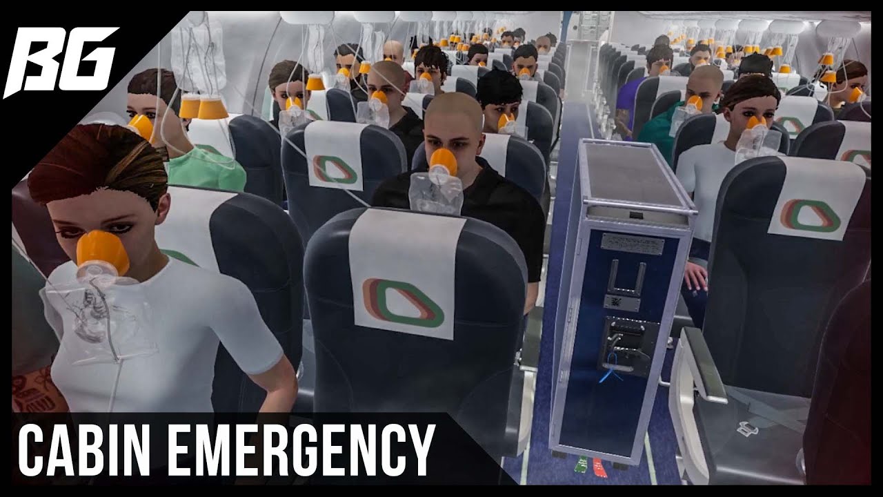 Major Cabin Emergency in Flight | Flight Attendant Simulator VR