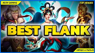 [🪓Ultimate Flank] Top 15 Flank Heroes in Empires & Puzzles 2023 |Top Heroes - Best Flank|