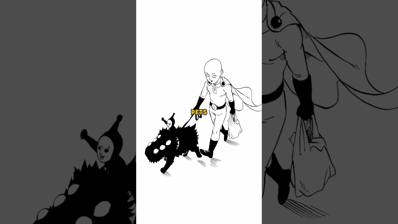 SAITAMA'S PETS ARE OVERPOWERED ? #anime #onepunchman #saitama