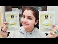 Good vibes lemon brightening sheet mask review & demo | skin brightening skincare | RARA