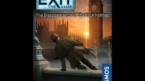 Dad vs Daughter - Exit: The Game - The Disappearance of Sherlock Holmes