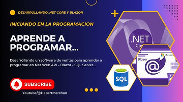 2- Aprender Net Core y Blazor #programar #aprenderprogramacion #serprogramador #programador