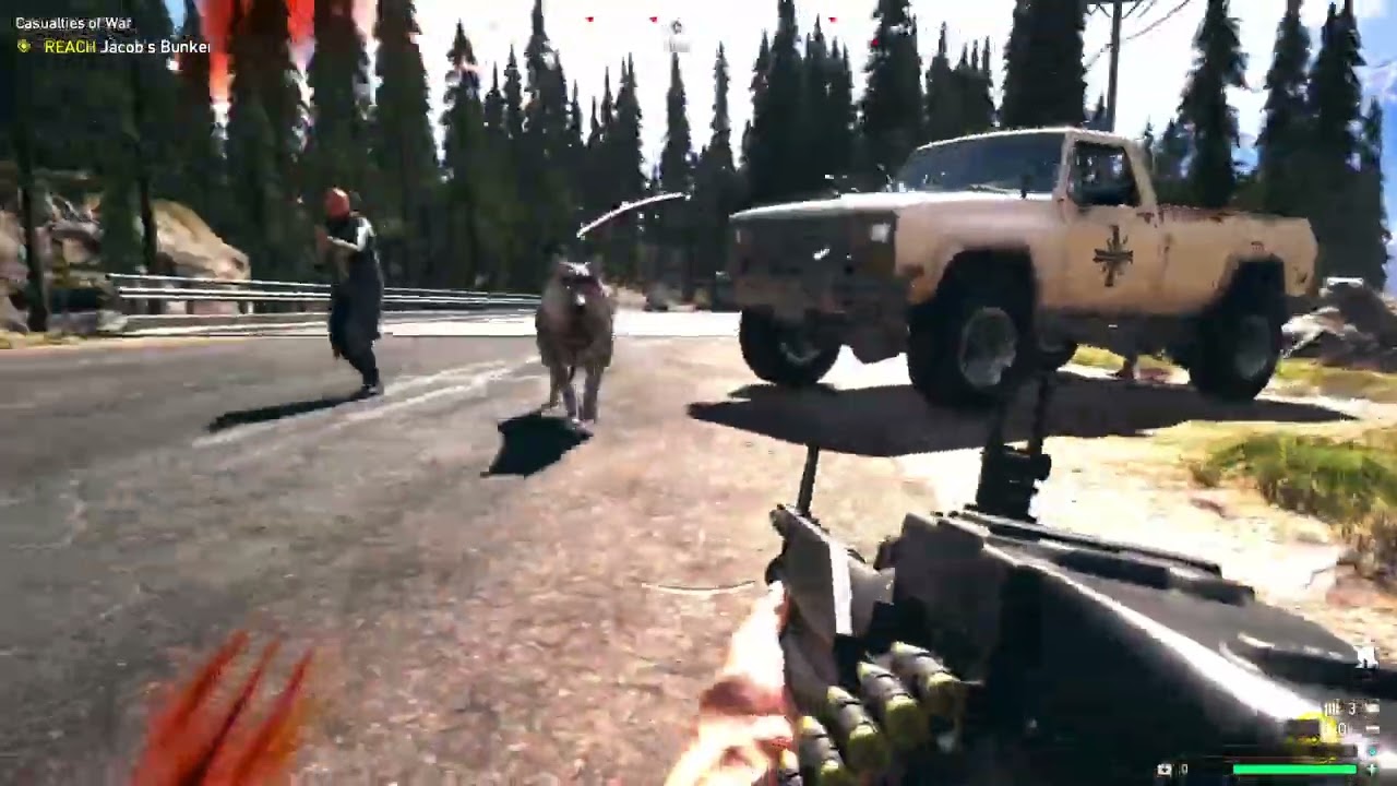 Explosive Surprise 🏆 trophy. Far Cry 5 on PS4. (Trophy Tip in description)