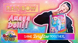 Rainbow High | Rainbow World | Amaya Raine | Doll Unboxing!!
