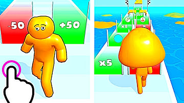 Slime Stickman Run - Slime Shape Stickman Run - All Levels iOS Android GamePlay #4