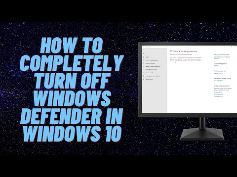 Can I disable Windows Defender?