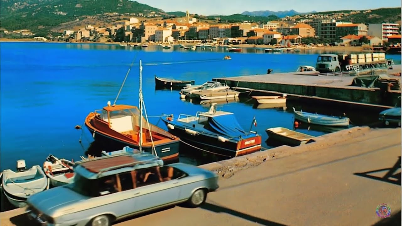 L'IA refait vivre des anciennes cartes postales de Propriano dans le golfe du Valinco en Corse