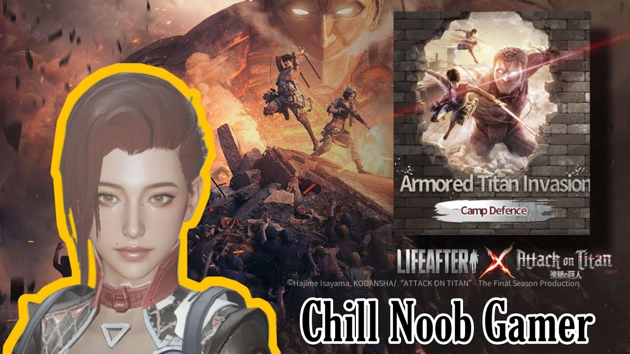 LIFEAFTER x ATTACK ON TITAN Camp Defence