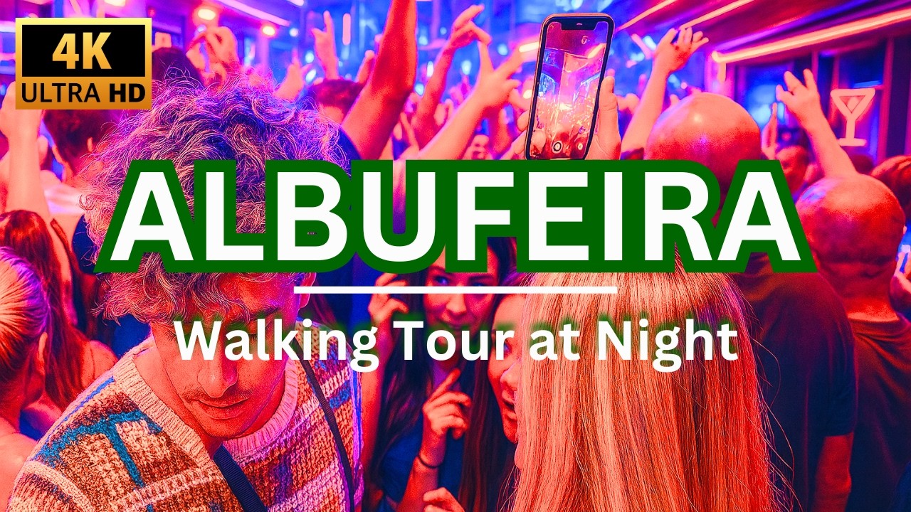 Nightlife Walking Tour in Albufeira Old Town