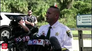 Florida Sheriff holds news conference after human remains were found in search for Brian Laundrie