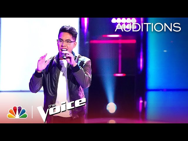 The Voice 2019 Blind Auditions - Jej Vinson: Passionfruit class=