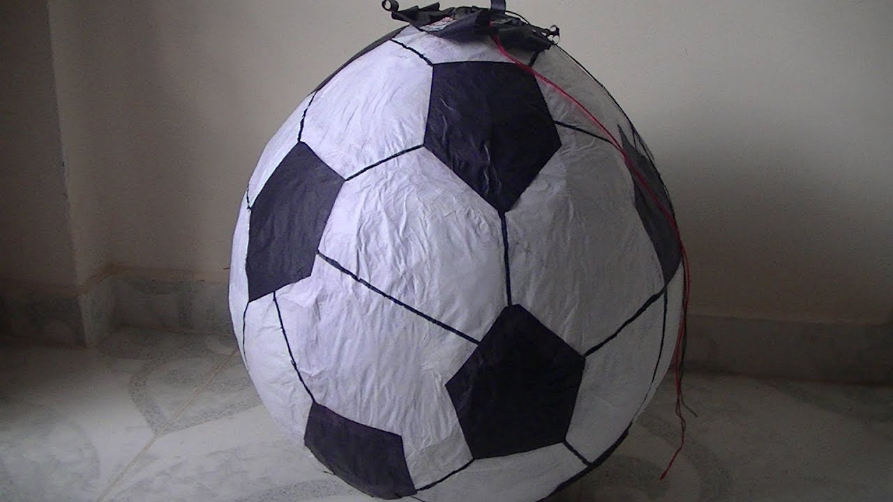 Como hacer balon de futbol