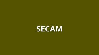 what is the meaning of SECAM