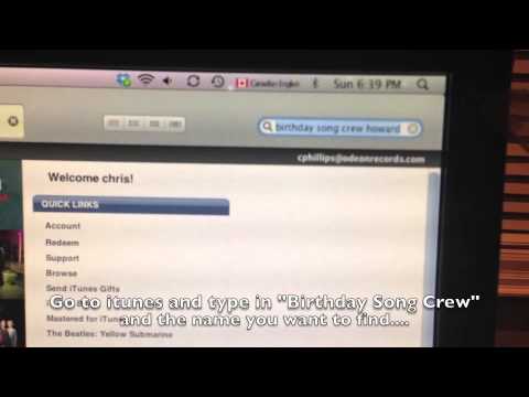 The Birthday Song Crew (Hillbilly version) - Personalized birthday songs