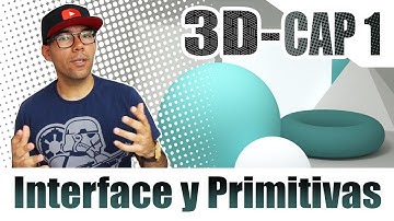 Tutorial 3Dsmax  Cap 1 Interface y Primitivas