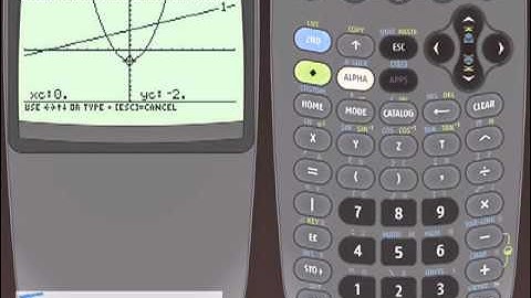 Lesson 31 - Finding Intersection Points In Graph Mode