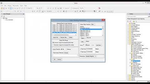 Image Stacking in ENVI 5.4