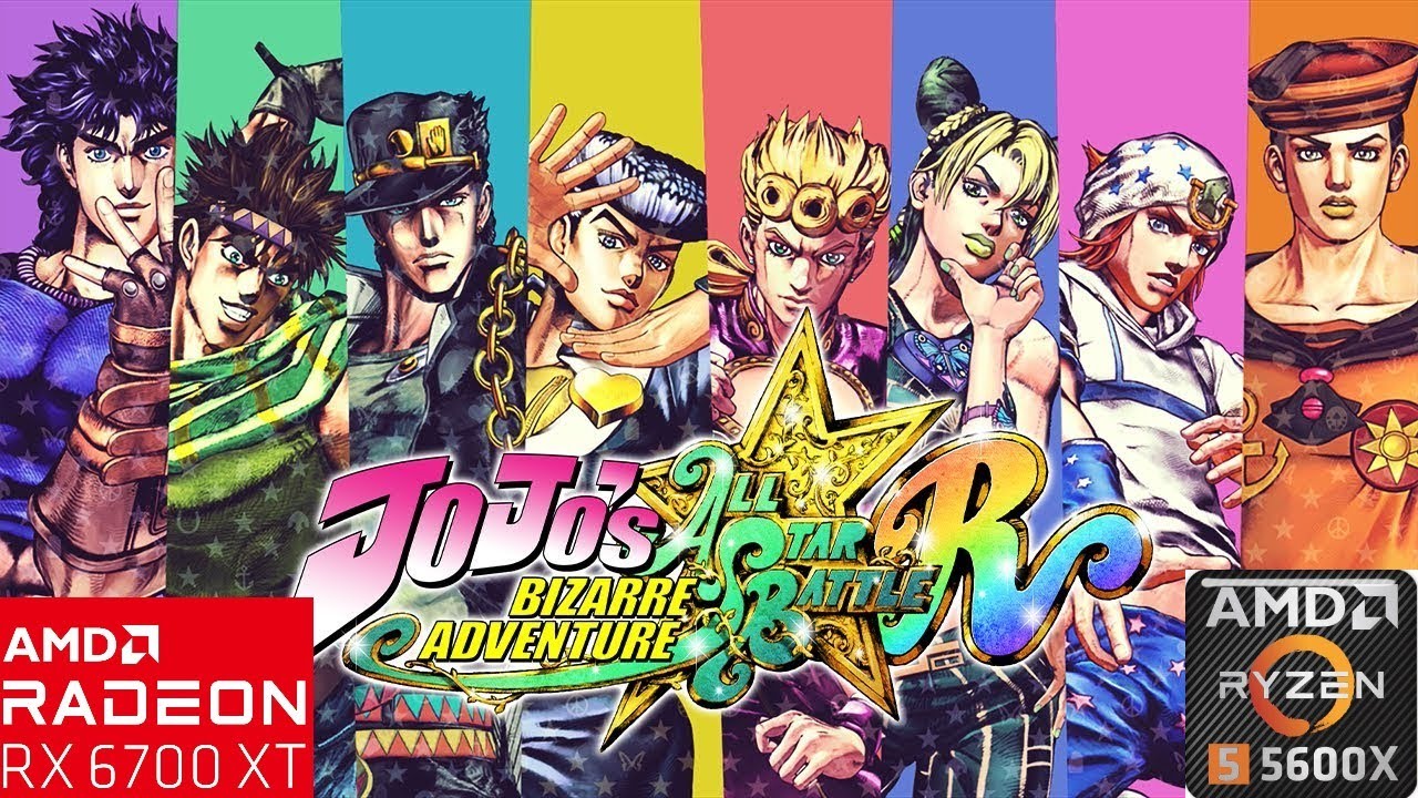 JoJo's Bizarre Adventure: All-Star Battle - Ryzen 5 5600X + RX 6700 XT - 1080 ULTRA Settings