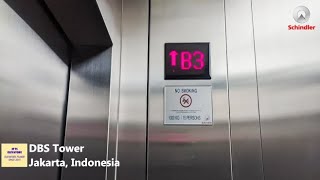 Schindler 5400AP Parking Elevators at DBS Tower, Jakarta