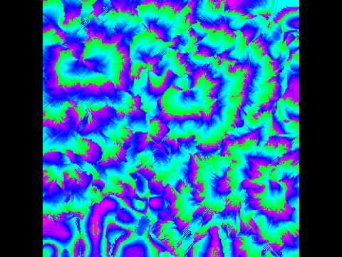 Cyclic cellular automaton glitch