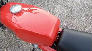 MZ / Simson S50B1 1977 after being rescued from a fire.