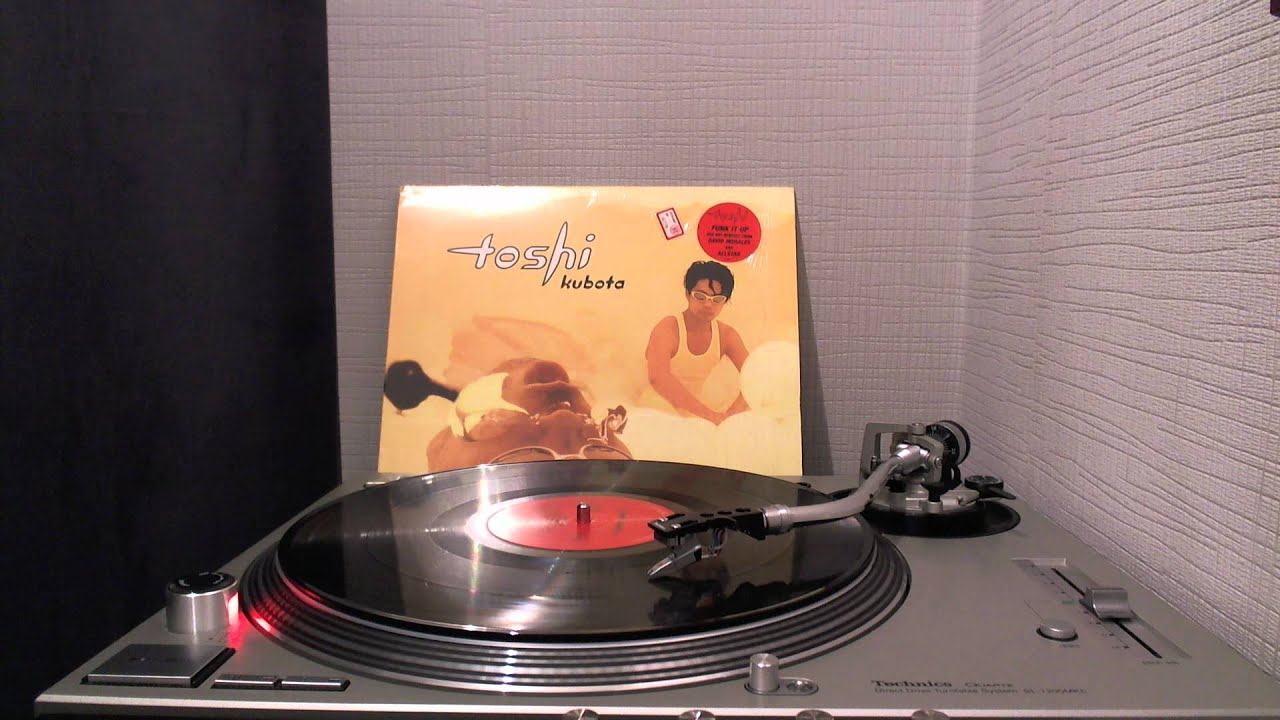 TOSHI KUBOTA (久保田利伸) / Funk It Up (CAS 7210, 12inch) Promo