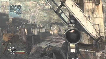 First Trickshot Killcam on new MW3 Maps 