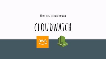 Monitor application with AWS Cloudwatch