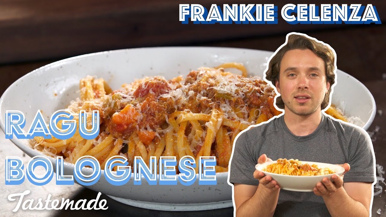 celery en ingles Ragu Bolognese I Frankie Celenza