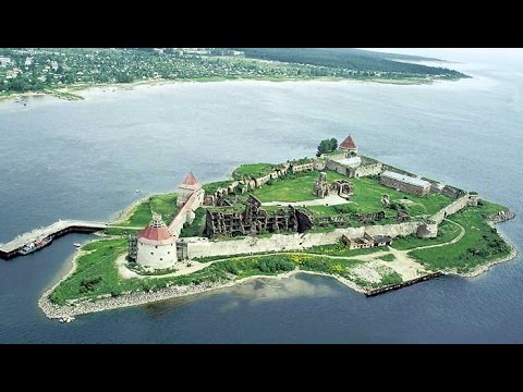 Шлиссельбург и крепость Орешек "Русская провинция" Ленинградская область, Россия, фильм