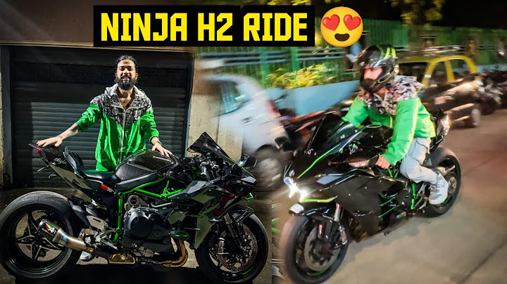 Apni New Superbike Kawasaki Ninja H2 Ke Sath Ride Kar Hi Li 😍 Delivery
