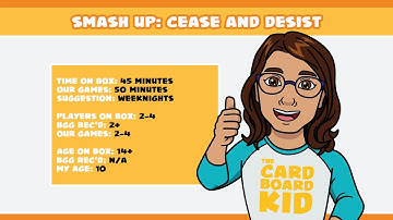 The Cardboard Kid - 226: Smash Up: Cease and Desist