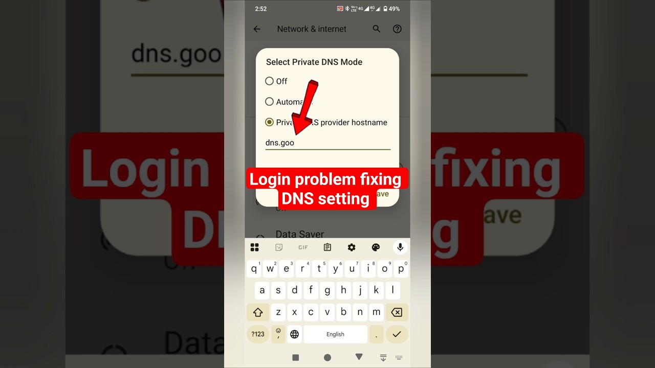 FREE FIRE max Login Problem Loding Problem | Jio SIM Login Problem Private DNS setting Kya kare