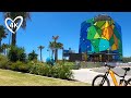 4K Bike Ride New HOTA Arts Precinct & Lagoon - Gold Coast Australia - Virtual Bike Ride - eMTB