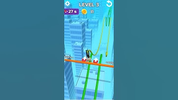 Stunt Rails Gameplay👑 | new hyper casual games❤️ #games #gameplay #ytshorts #shorts