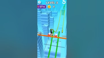 Stunt Rails Gameplay👑 | new hyper casual games❤️ #games #gameplay #ytshorts #shorts