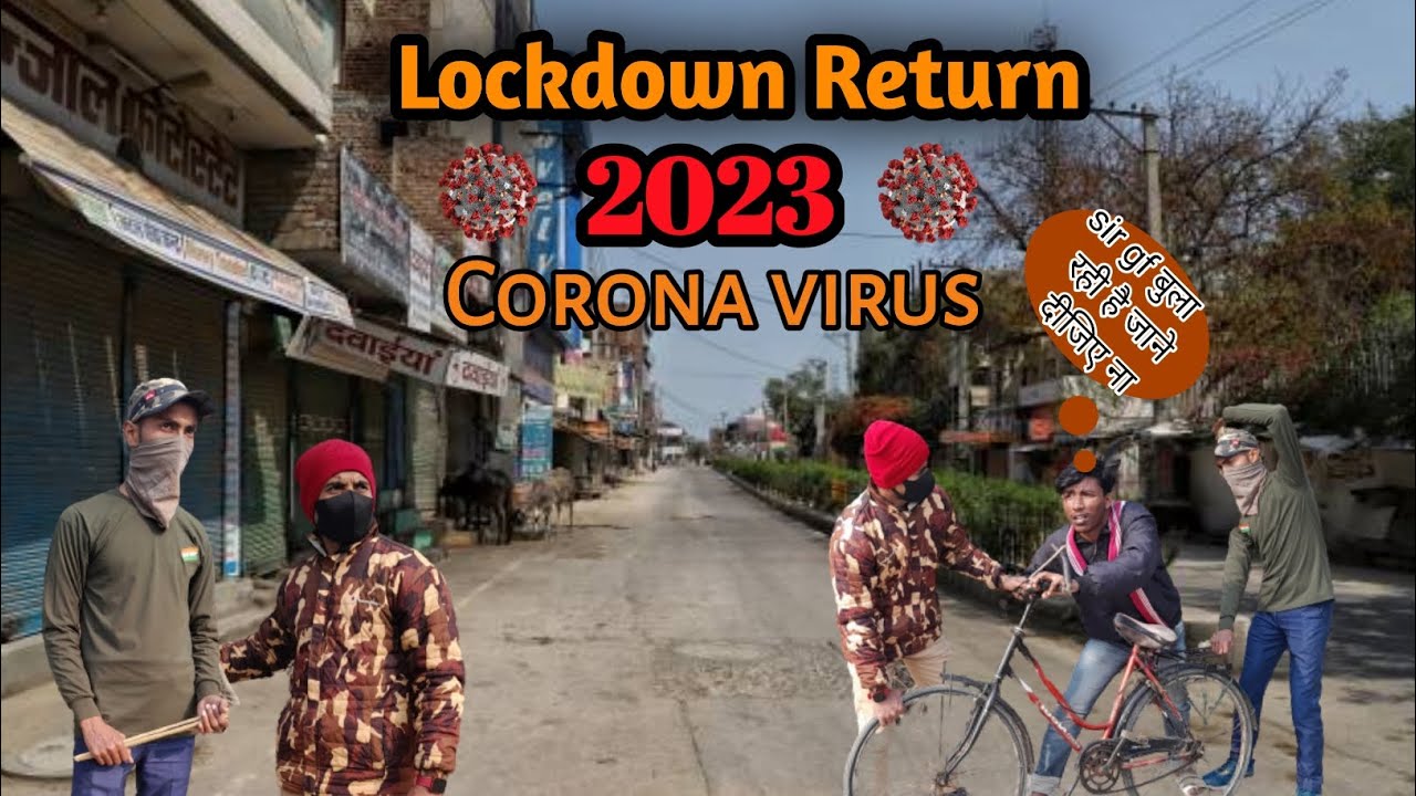 Lockdown return 2023 || corona virus || Bihari boy supaul ||comedy video || 😂😂😂