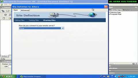 PHP Tutorial Dreamweaver 4
