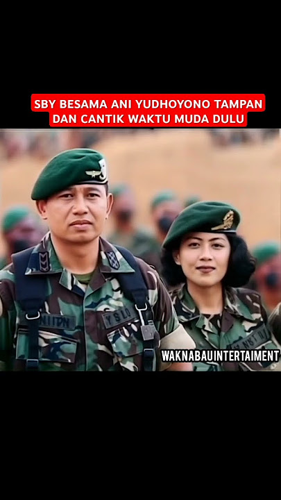 SBY BERSAMA ANI YUDHOYONO TAMPAN DAN CANTIK WAKTU MUDA DULU #shortsvideo