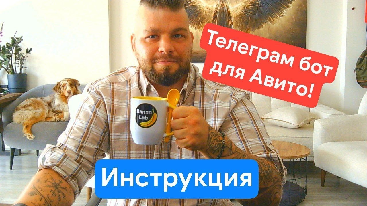 Подключение аккаунта Авито в телеграм бот. Инструкция