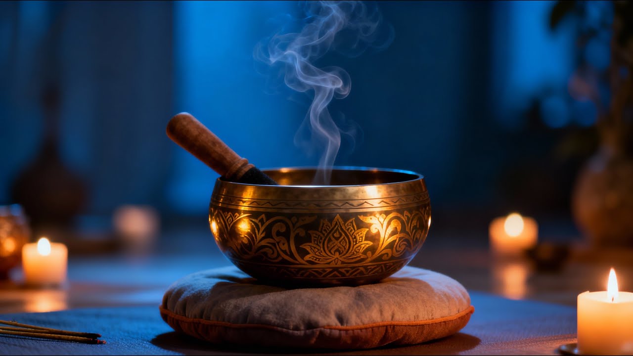 🧘 Tibetan Singing Bowl for Deep Stress Relief • Healing Meditation ...