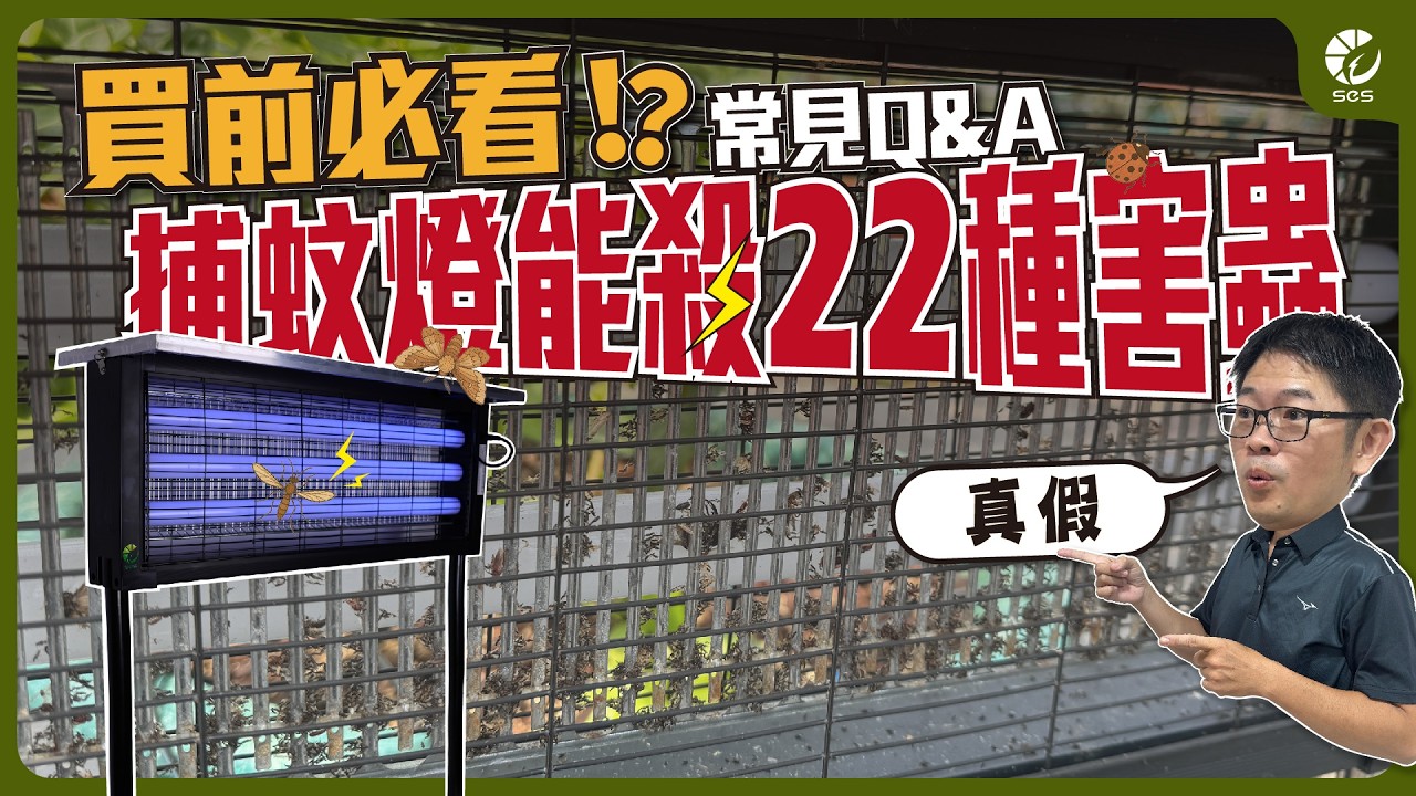 太陽能捕蚊燈好用嗎？維修、清理、陰雨天問題 Q&A 終極懶人包！