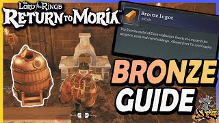 RETURN TO MORIA How To Craft Bronze, Tin & Copper Guide! Unlock Healing And More Buffs!