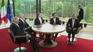 G7: Johnson, Biden, Scholz, Macron and Draghi meet on final day of summit | AFP