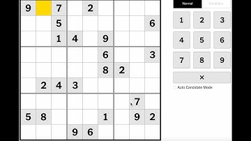 Hard Level Sudoku From The New York Times! July 27th, 2024
