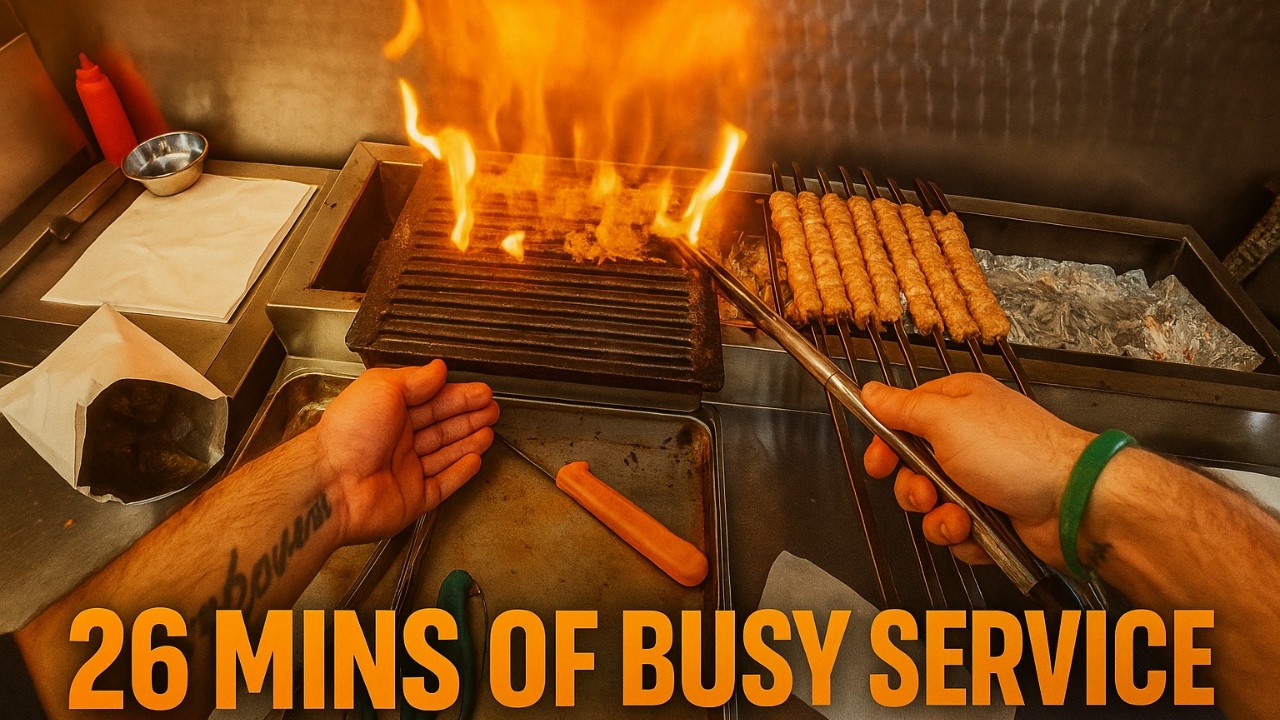 POV:Friday Night madness at the grill | London Chef 