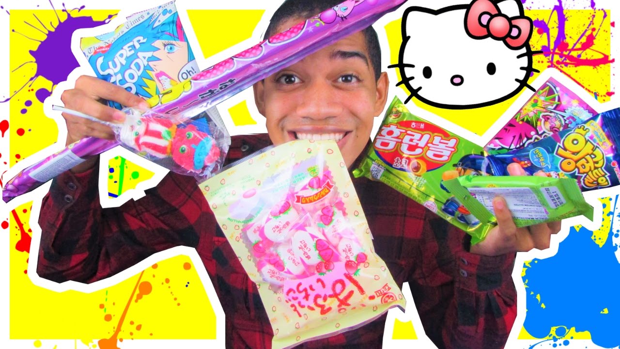 PROVANDO DOCES   JAPONESES DA LIBERDADE & CANDY HAUL